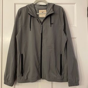 Men’s Large Hollister Rain Coat / Windbreaker